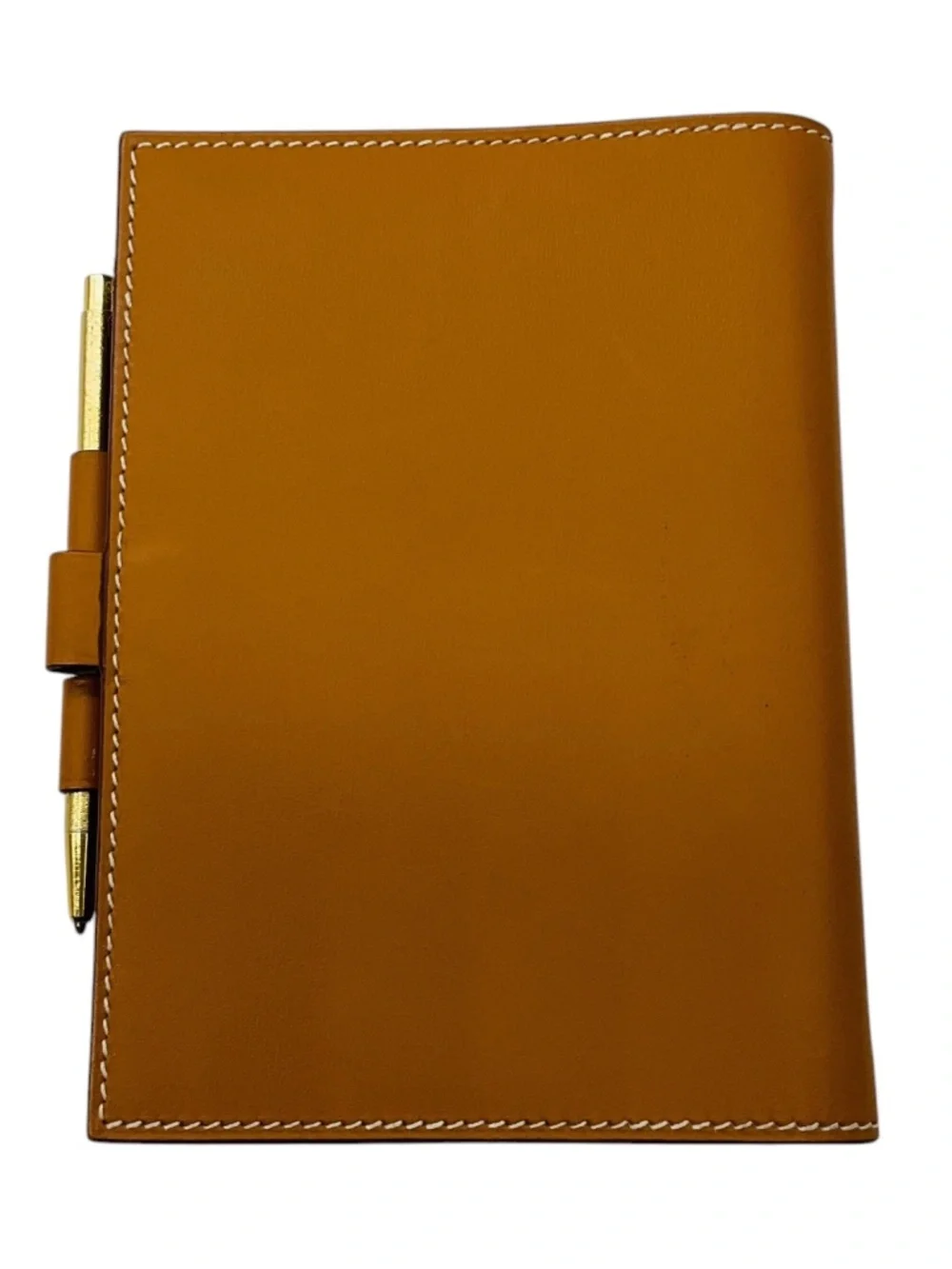 HERMES TAN LEATHER AGENDA